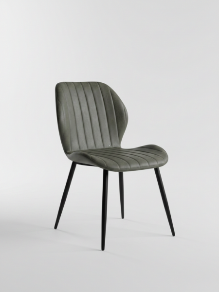 Стул С-303 V зеленый винтаж